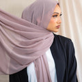 Top Sales Hijab Chiffon Scarf Tudung Bawal Scarf Korean Crepe Shawls and Scarves Women Pleated Textured Crinkle Chiffon Hijab