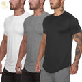 Factory OEM ODM Wholesale High Quality Fitness T Shirt Men Compression Clothing Workout Sports Gym Clothing for Men