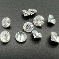 Round Brilliant Cut 0.7mm-3.5mm D Color VS - VVS Quality  HPHT  CVD Diamond  Lab Grown Diamond