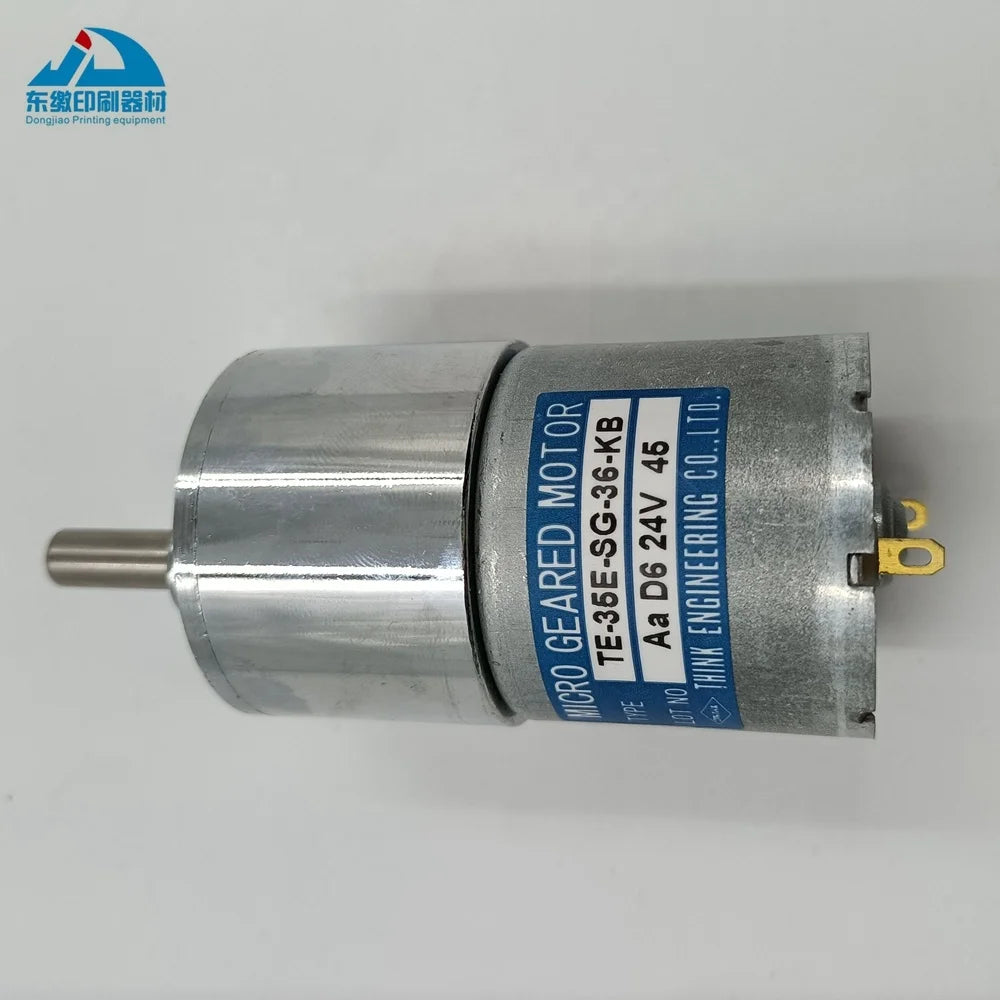 1 Piece Motor TE-35E-SG-36-KB 24V Motor for Ryobi Printing Machine