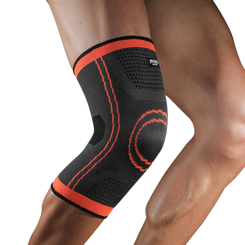 VBOSI Custom Premium Flexible Knee Support Brace Volleyball Basketball Joint Bandage Leg Sleeves for Compression Protection