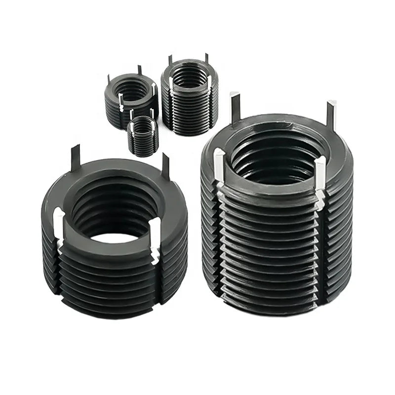 Key Locking Thread Inserts Carbon Steel Anti Corrosion Repair Kit Sheet Metal Fully Threaded Inserts Nut M5 T-nut High Precision