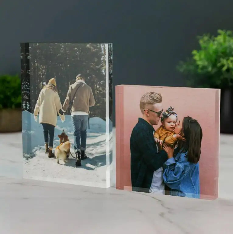 Factory Custom Acrylic Uv Print Acrylic Photo Block