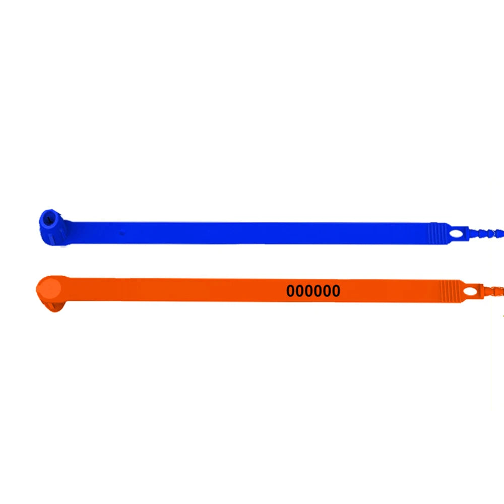 JahooPak Tanker Truck Plastic Seal JP 200DL 200mm PP with Metal Clips ISO 17712/C-TPAT Certified for Containers