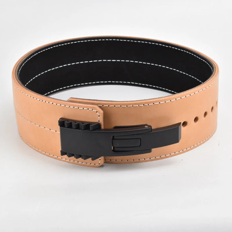 PD Primary Color Power Lift Belt Plant Tanning Professional Fitness Beauty protection Hard Pull Squat Bench Press