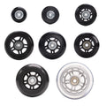 Silent PU Wheel with Bearing Luggage Wheesl Parts Wearable PU Wheel Replacement Parts Wheels for Suitcase