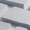 Custom logo Handmade Cotton Rag Paper with a Deckle Edge for Save the Dates Invitations Cards and Other Projects