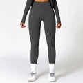 87 Nylon 13 Spandex Quick Dry Womans Fitness Workout High Waisted Yoga Pants Womens Yoga Leggings