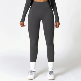 87 Nylon 13 Spandex Quick Dry Womans Fitness Workout High Waisted Yoga Pants Womens Yoga Leggings