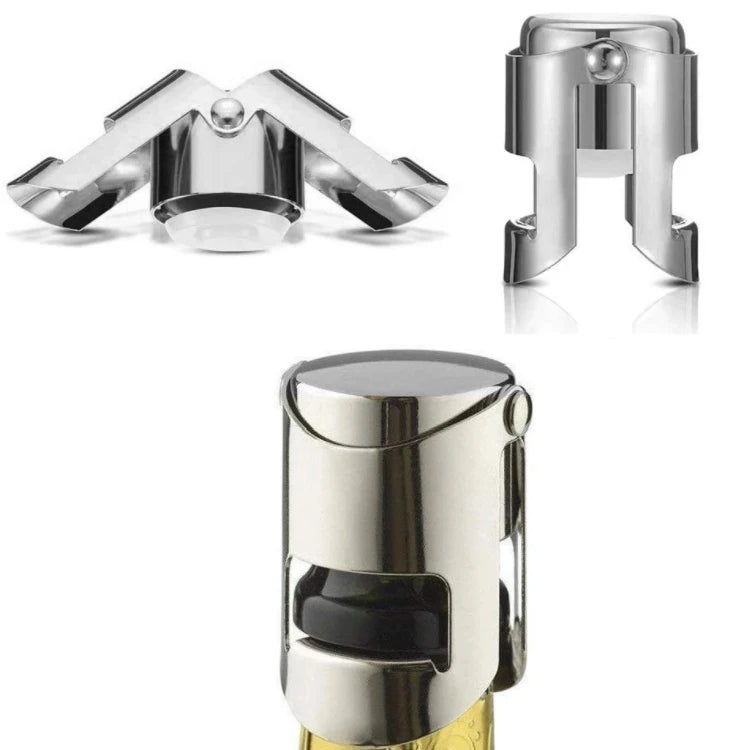 New Kitchen Accessories Rose Gold champagne Stoppers Wine Stopper champagne Sealer Stainless champagne Bottle Stopper