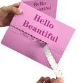 Recyclable Gift Mailers Shipping Paper Pink Packaging Boxes Custom Logo Shipping Boxes for Cosmetics