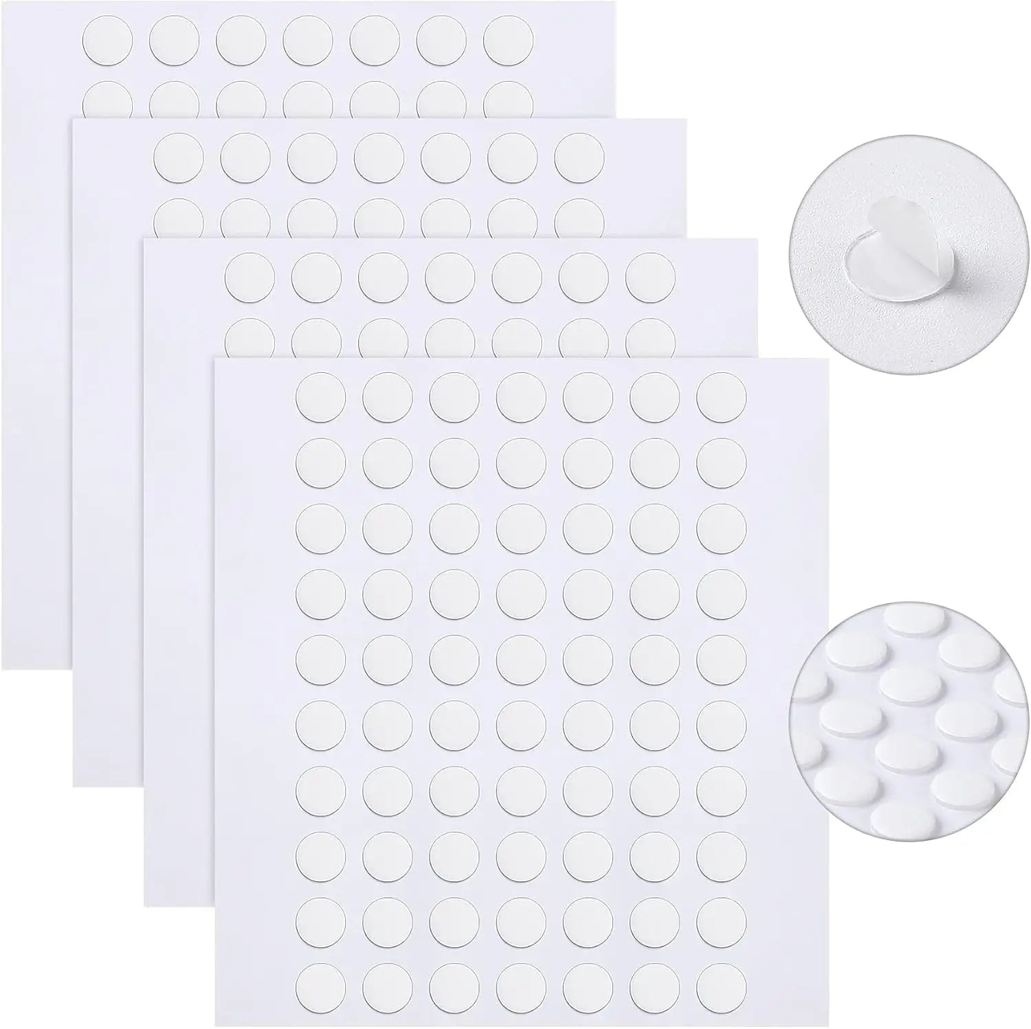 Shape Double Side Self-Adhesive Washable Mounting Sticker Strong Sticky Glue Die Cut Sticky Glue Tape Dots Nano Tape Dots