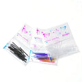 Fashion Multi-color Stick Earrings Women Accessories Plastic Earrings Anti-allergic Earring Studs Set