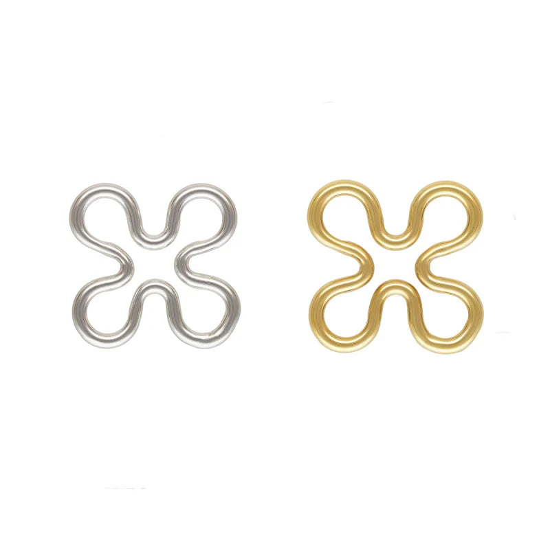 Real Flower Connector 14K Gold Filled Permanent Jewelry Charms