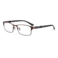 2025 Half Frame Adult Size Designer Metal Shades Optical Frames for Men