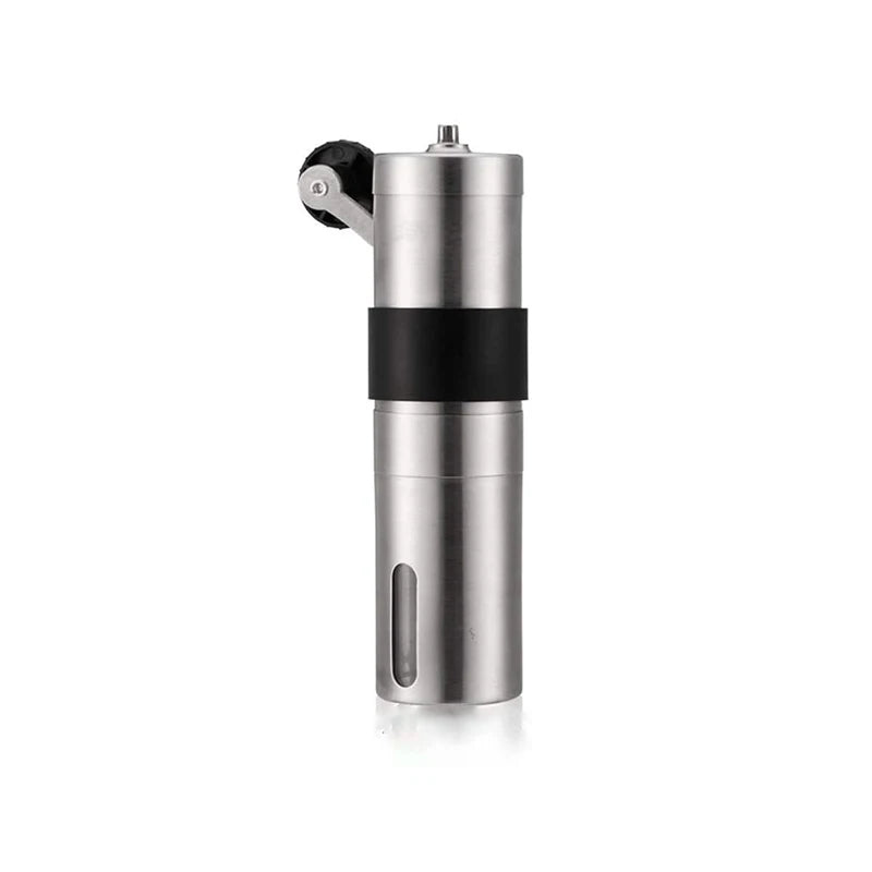 Hot Selling Manual Stainless Steel Coffee Beans Grinder Hand Coffee Grinder With Silicone Sleeve Molino Manual De Cafe
