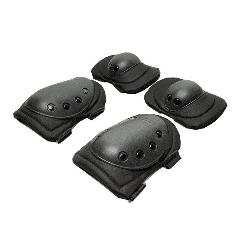 Shero Guards Set Cycling Sports Protective Gear Tactical Combat Knee and Elbow Support Pads