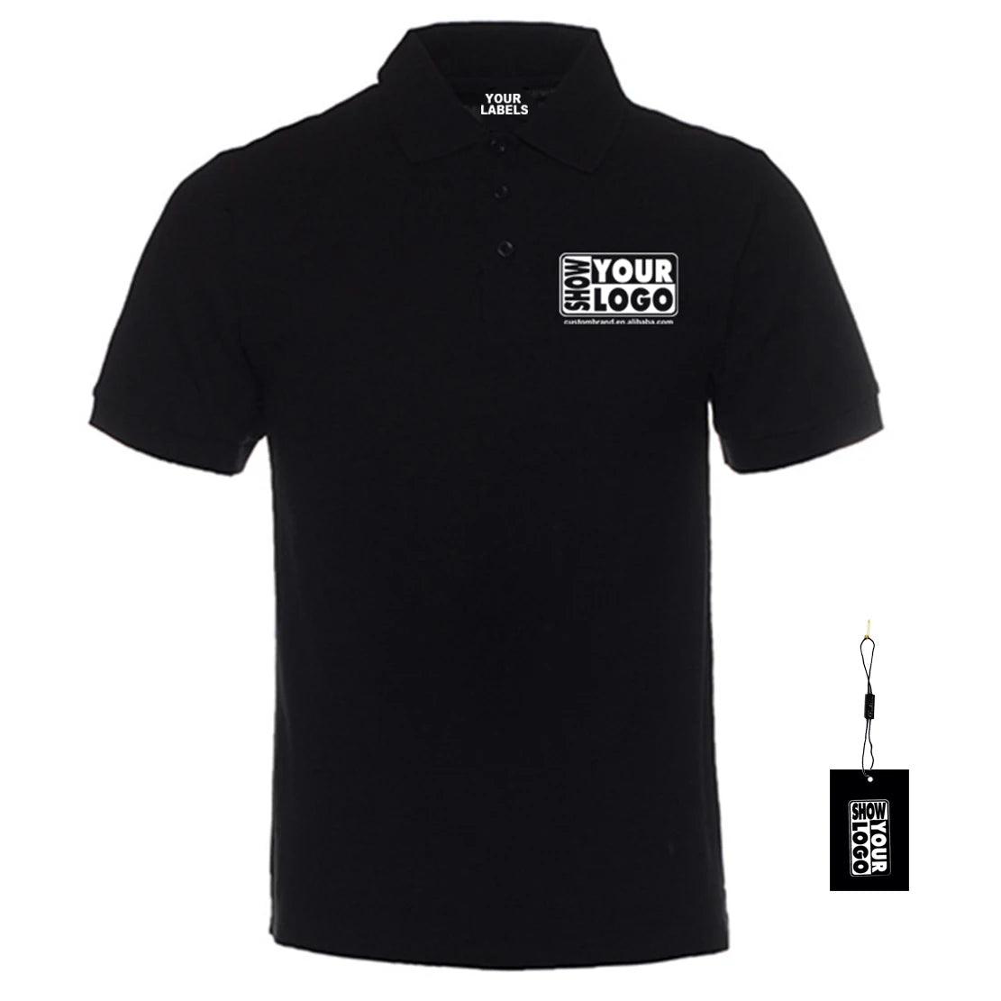 220gsm 6.5oz Knit More Than 18 Colors Stocked 3 Buttons Classic Mixed Color and Size Accep 100% Cotton Unisex Mens Polo Shirt