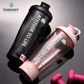 BPA-Free 700ml Tritan Clear Plastic Sports Drinkware USB Rechargeable Automatic Spinning Electric for Shaker Bottle for Work