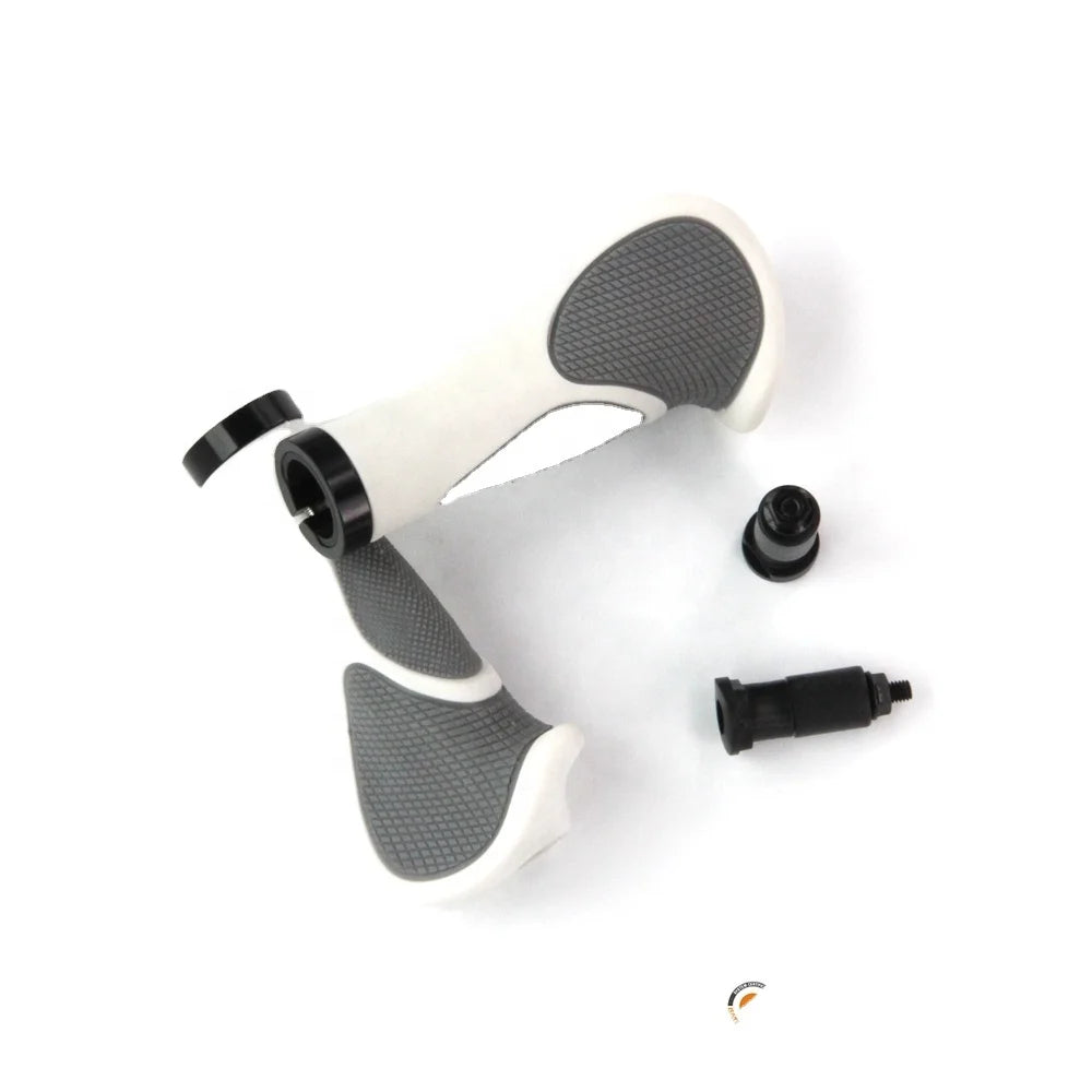 NINGBO HUALONG HL-G233 Ergonomic Grips with Two Sides Locking TPR Two Color Soft Rubber Grip