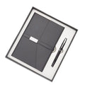 Business Logo Stationery Customised Luxury Pu Leather Notebook and Pen Gift Set