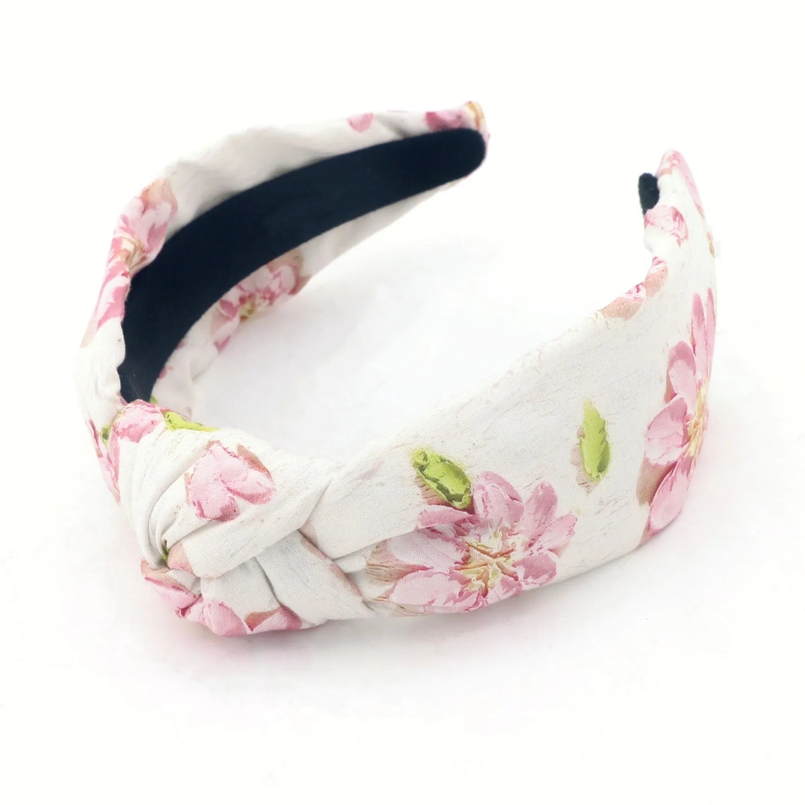 Top Knot Floral Sport Headband for Women and Luxury Girls Custom Hair Accessories Wholesale