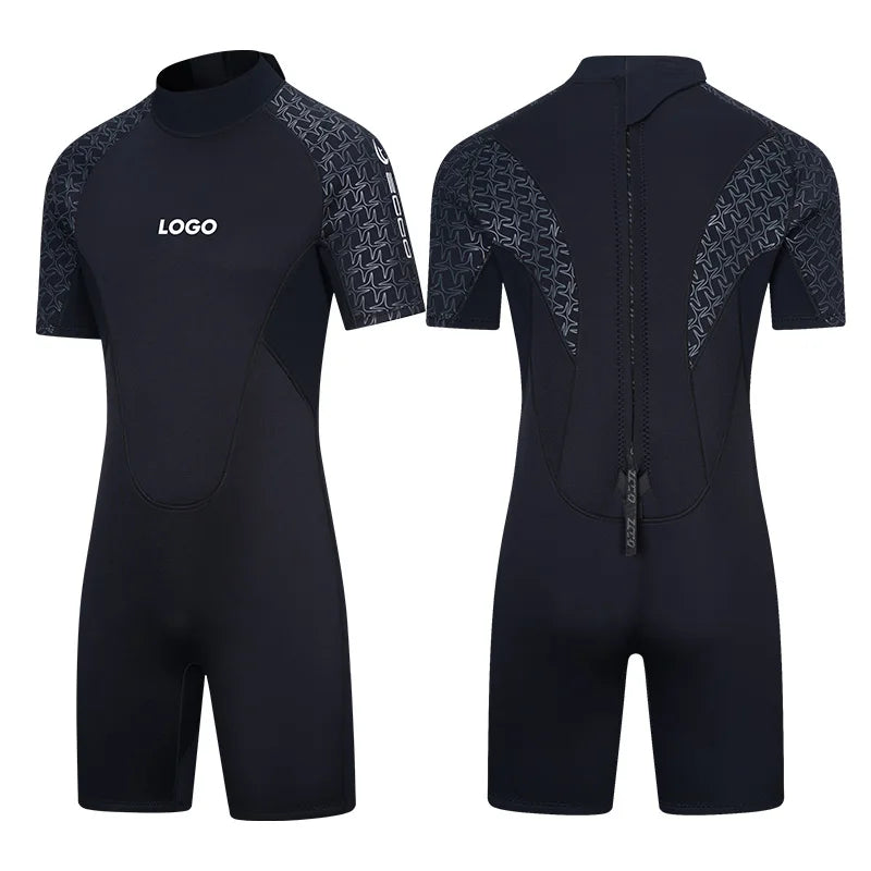 3Mm Short Leg Short Arm Surfing Wetsuit Neoprene Short Sleeve Half Womens Wetsuits Shortie Mens Shorty