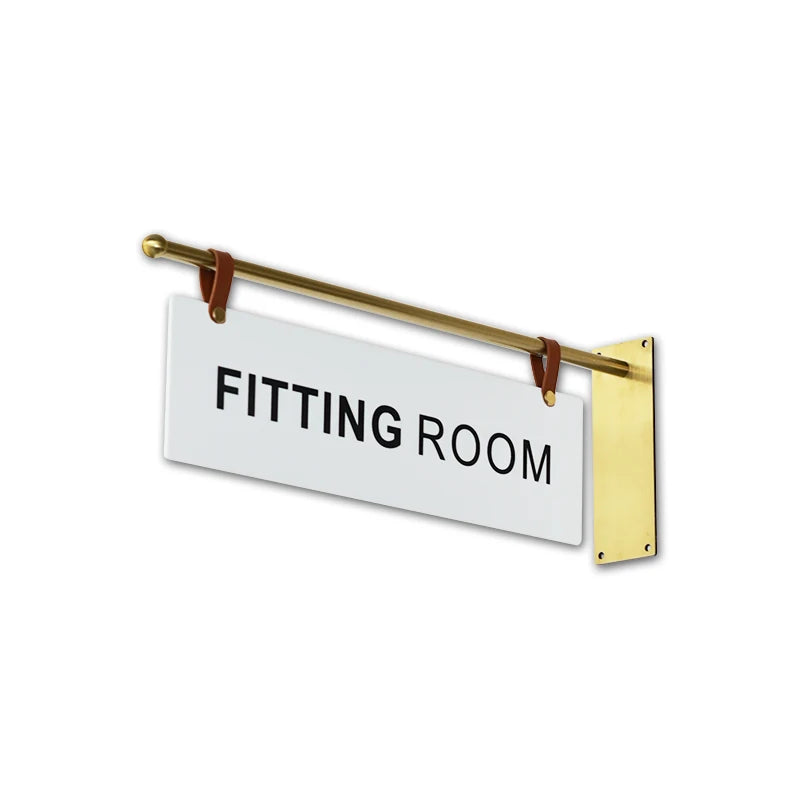 Double Sided Side Hanging Metal Sign Door Signs Customized Signs Advertising Boards Customized Signs and Advertising Boards