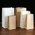Taiyang Custom Printed Kraft Paper Bag 8# 15.5*10*30 Brown for Food Bread Storage Made in China