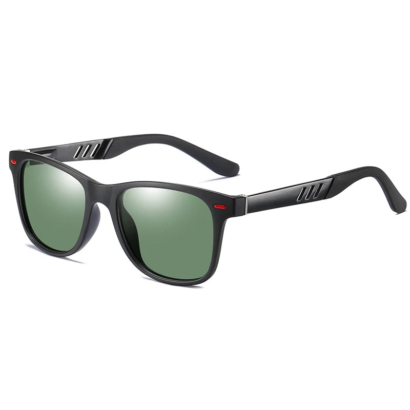 New Style Fashion Polarized Metal+TR Frame TAC Lens Glasses UV400 Anti-Glare Shades for Men's Driving Sunglasses A1575