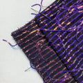 Beautiful 3D Embroidered Bridal Lace Fabric Polyester Spandex Material with Sequin Glitter for Hats and Accessories