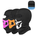 Custom Print Sublimation Logo Breathable Cycling Motorcycle Helmet Inner Ice Silk 1 One Hole Full Face Mesh Skull Balaclava Mask