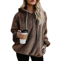 Home Textile China Fuzzy Fleece Sweatshirt Tie Dye Fluffy Coat Women's Oversized Sherpa Pullover Hoodie Hoodies with Pockets