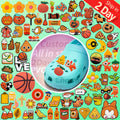 Factory Direct Soft PVC Shoe Charms Customizable Designs Orange Basketball Pumpkin Animals Rubber Low MOQ Fast Shipping