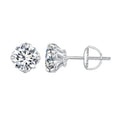 925 Silver Earrings Shining Moissanite Earrings Moissanite Stud Earrings