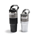 304 201 Stainless Steel Double Wall Vacuum Insulated 625ml Car Travel Mug with Straws and Handles 24-36 Hours Thermal Insulation