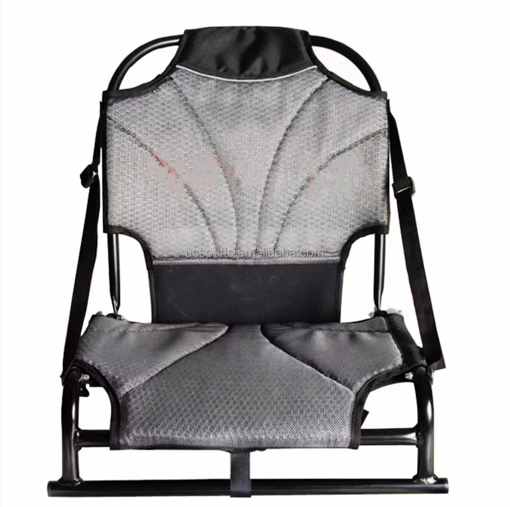 Canoe Kayak Cushion Chair Seat Aluminium Backrest Seat Foldable Chair with Back Support