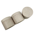 Eco Friendly 30ml 50ml 100ml 200g 250g Biodegradable Wheat Straw Plastic Cosmetic Container Plastic Cream Jar Pots