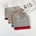 GLS022 Ladies' Spring Fashion Silk Scarf Wholesale 70*70cm Black Square Handkerchief