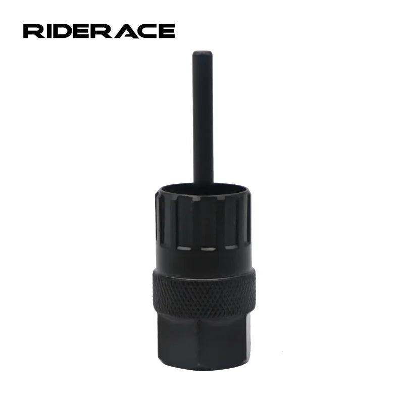 RIDERACE Bike Flywheel Removal Tool Bicycle Flywheel Freewheel Cassette Remover Road Cycling Socket Wrench Repair Accessories