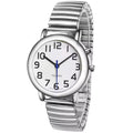 English Talking Watches Unisex for Senior Blind Visually Impaired Man Woman Bracelet Analog Wrist Watch Voice With Speaking