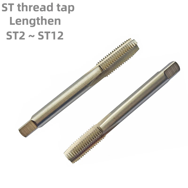 Custom HSS Lengthen Thread Screw Insert Taps ST2 2.5 3 4 5 6 8 10 12mm Non Standard DIN JIS GB ISO Straight Flute Milling Tools