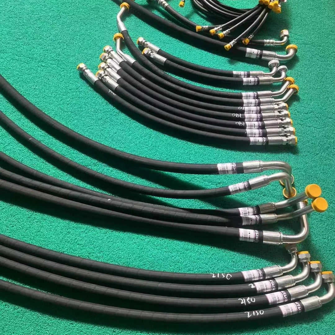 Hitachi ZA270-5 Excavator Hydraulic Hose Kit with Valve New for Building Material Shops Hotels Retail Manufacturing Plant Repair