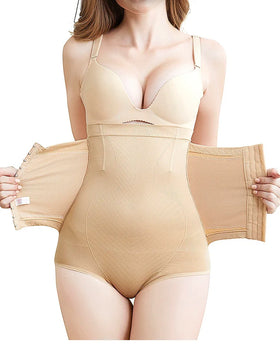 High Waist Panty Shapewear Tummy Control Adjustable Hooks Push up Butt Lifter Body Underwear Shaper for Women
