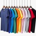 Wholesale 100% Cotton Blank O-Neck Tshirt Customize Print LOGO T-Shirt Custom T Shirt Printing