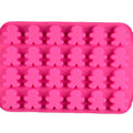 2013 Newest Christmas 24 Holes Silicone Cake Mold for Cup Cake Santa Bell for DIY Baking Silicone Candy Mold