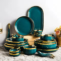 Hot Selling Nordic Phnom Penh Ceramic Bowl and Plate Set Household Rice Bowl Soup Bowl Plate Combination Tableware Gift Box