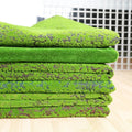 1M*1M Simulation Decorated Green Artificial Moss Decor Panels Background Window Presereved Sea Moss Wall for Decoration Art
