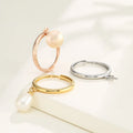 925 Sterling Silver Ring Blank for Pearl Adjustable Ring Base with Pearl Setting Ends
