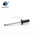 DIN7337 Aluminium Blind Rivets 3/32 Black Dome Head Bright Uncoated
